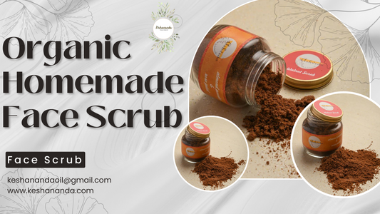 Keshananda Organic Homemade Face Scrub: Explore Brighter Skin